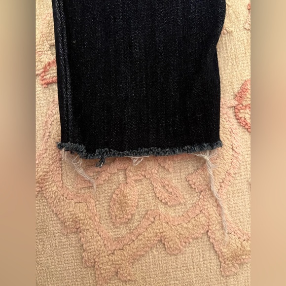 Express Dark Denim Cropped Leggings High Rise - Picture 5 of 8